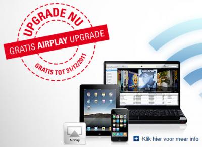 Marantz Airplay - Upgrade gratis tot 31/12/2011