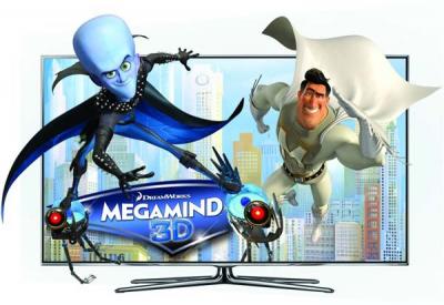 Samsung Megamind 3D - Shrek 3D  & Smart TV Cashback actie tot € 200