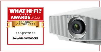 Sony XW5000 award 2022